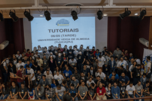 A Comunidade Python e os Participantes comemoraram a conclusão das palestras no Clube de Engenharia e partiram para os Tutoriais no Campus Tijuca da UVA.