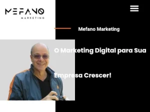 Consultoria de WordPress para Mefano Marketing do Prof. MSc. Eng. Arnaldo Milstein Mefano pelo Prof. Dr. Eng. Fernando Hideo Fukuda.